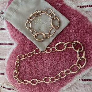 Kendra Scott “Walker” Necklace and Bracelet set
